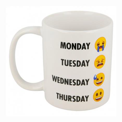 Emoji Days 11oz Ceramic Mug Extra Image 1
